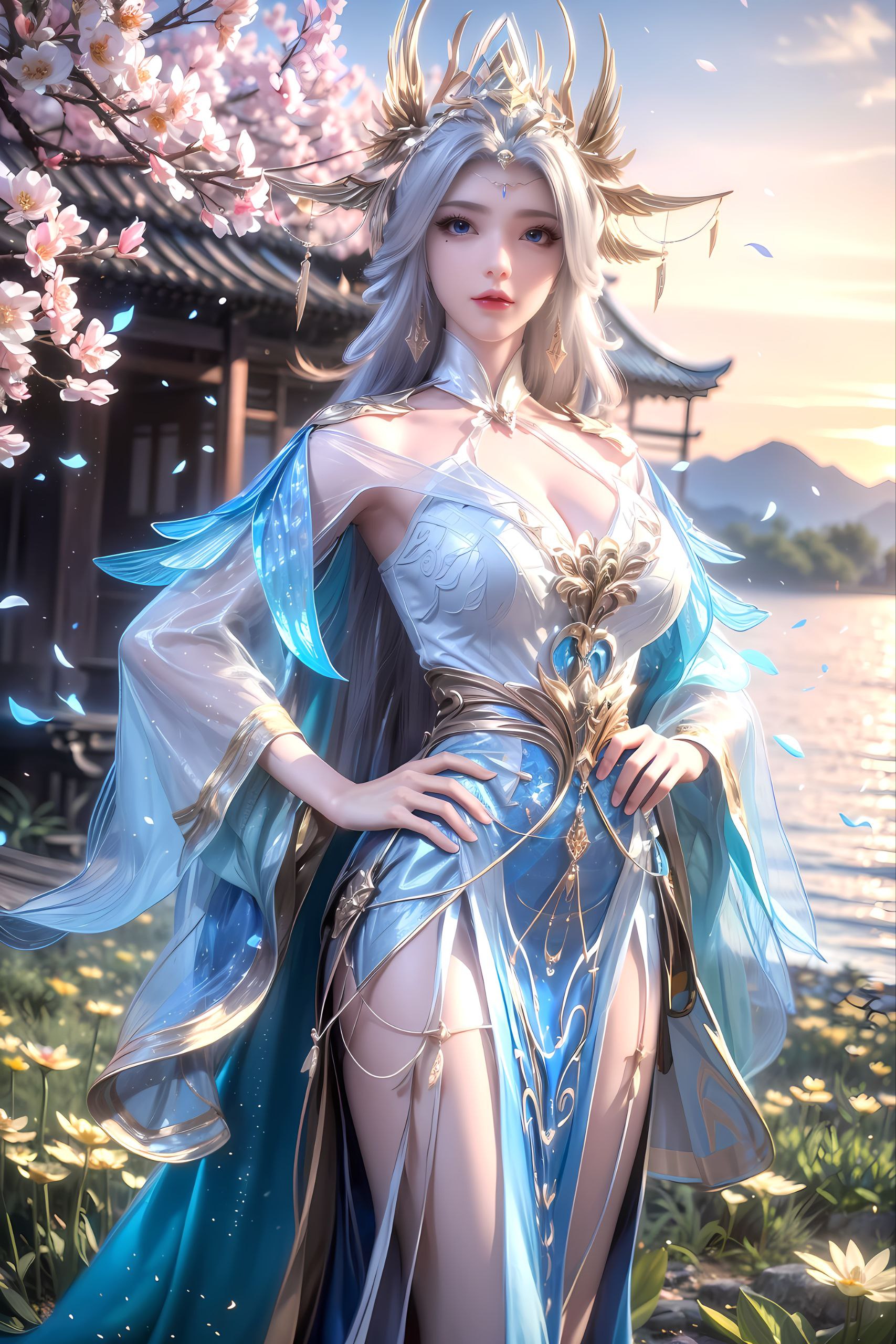 但却束手无